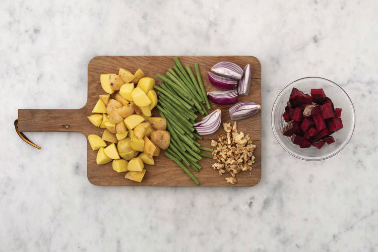 Prep the veggies