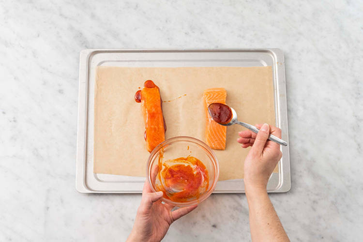 Faire cuire le saumon