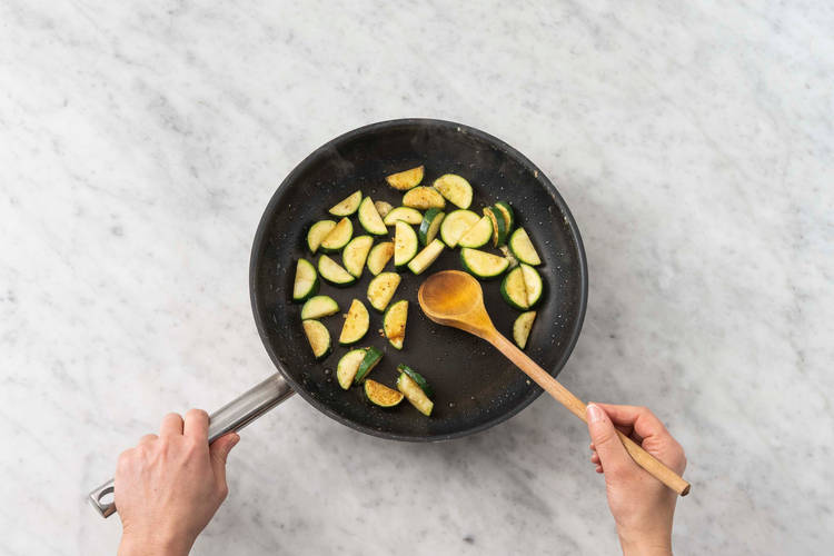 Commencer les légumes