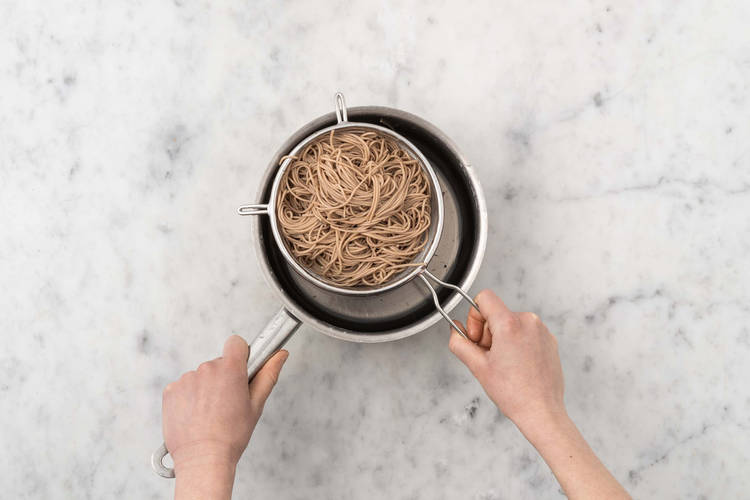 Cuire les soba