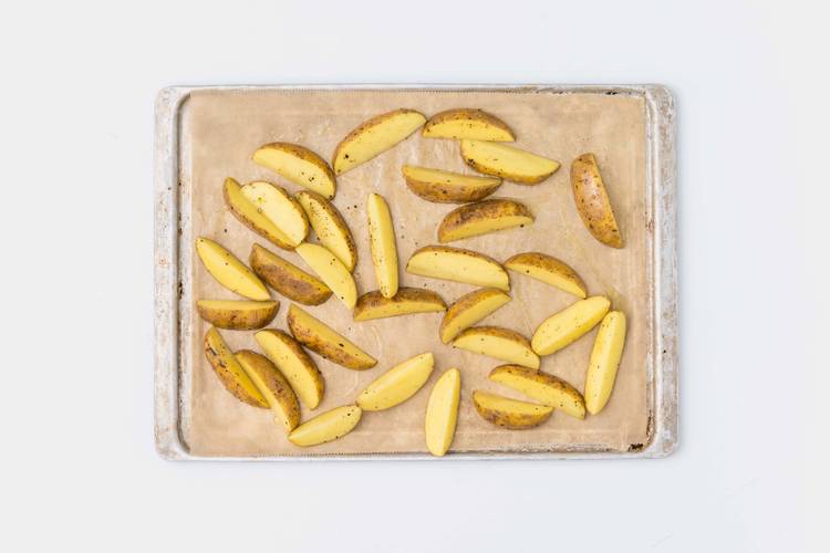 Roast your wedges