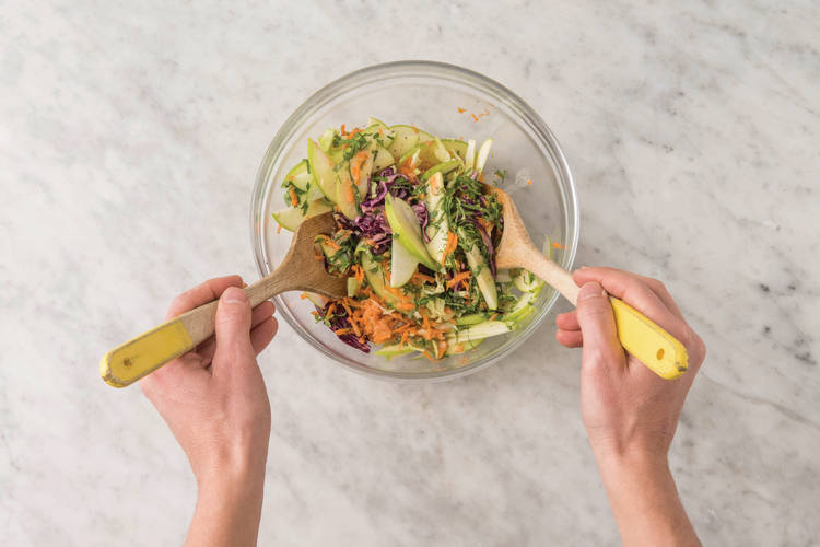 Assemble the salad