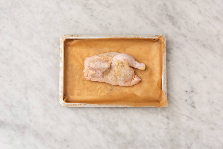 Faire rôtir le poulet