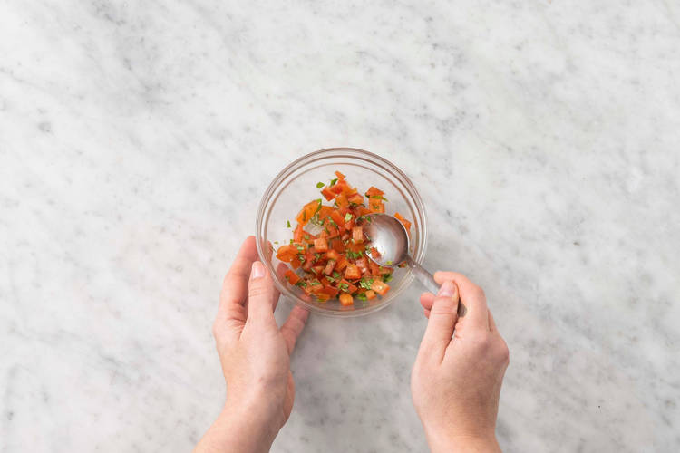 Make pico de gallo