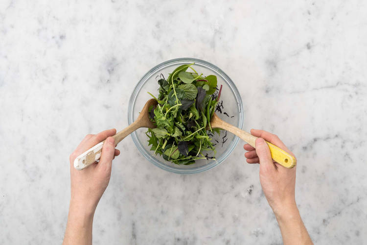 Faire la salade