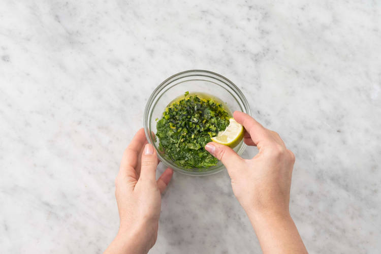Bland chimichurri