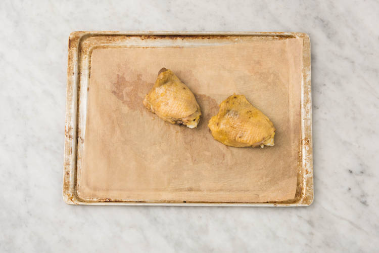 Rôtir la cuisse de poulet