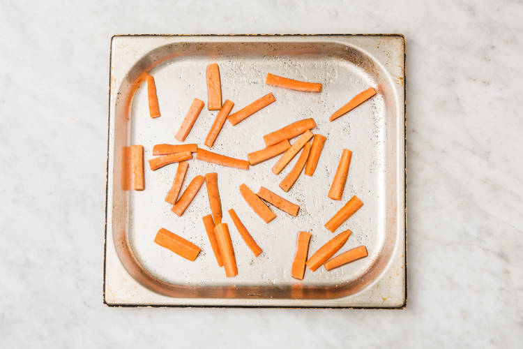 Roast the carrots