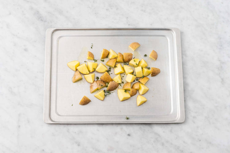 Faire rôtir les pommes de terre