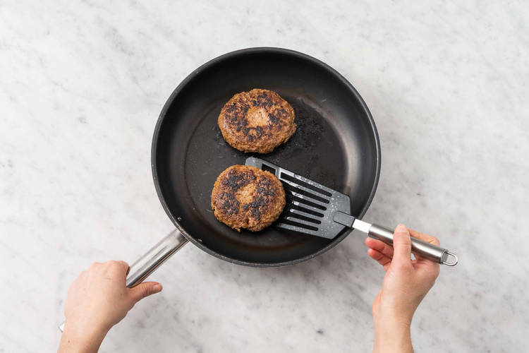 Faire cuire les galettes