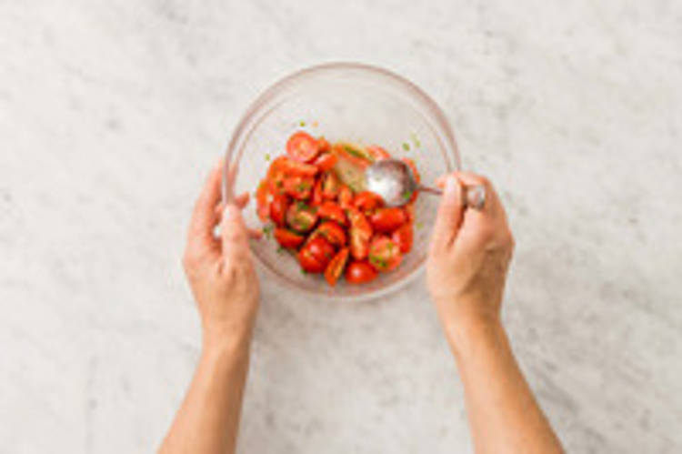 Salade maken