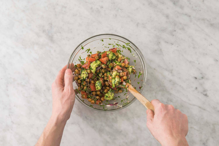 Förbered sallad