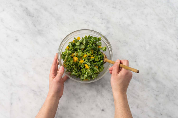Make kale salad
