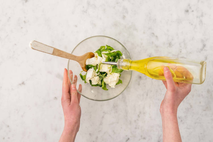 Mozzarella-Topping