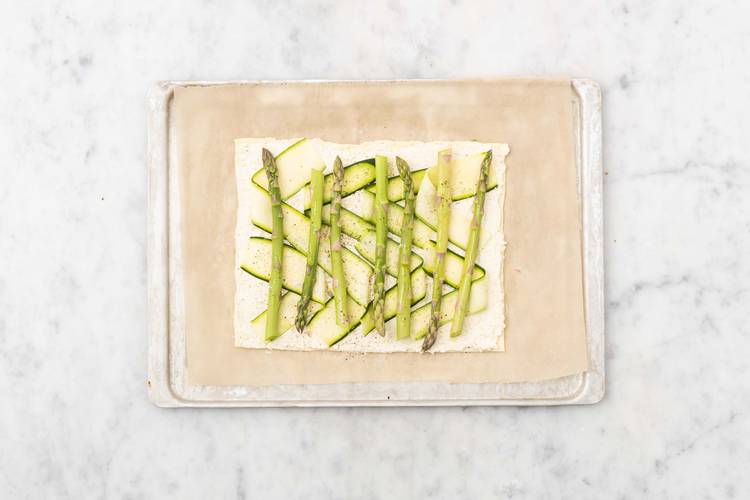 Préparer la tarte fine