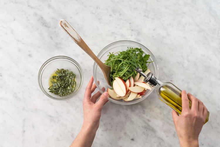 Forbered grøntsager