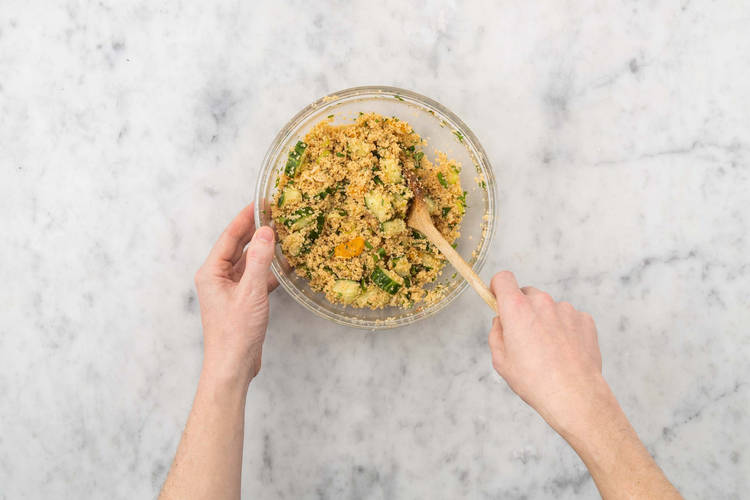 Couscous fertigstellen