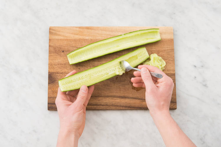 Préparer la salade