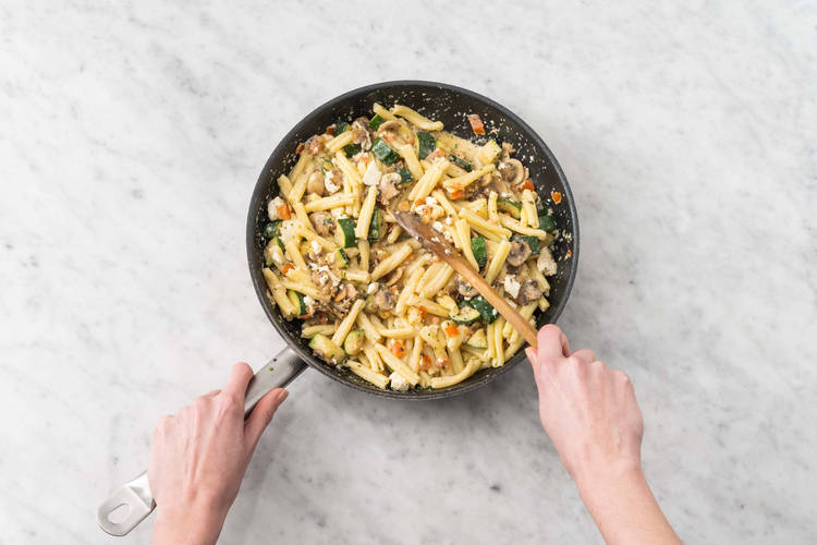 Tilsæt pasta