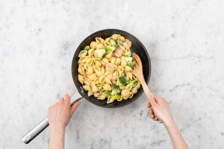 Pasta fertigstellen