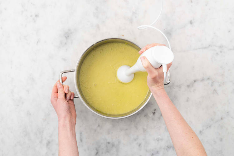 Suppe pürieren