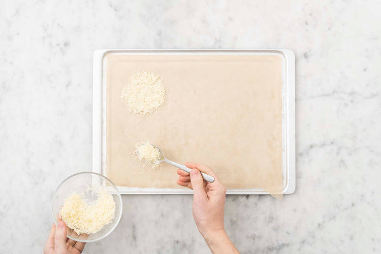 Für die Hartkäsechips