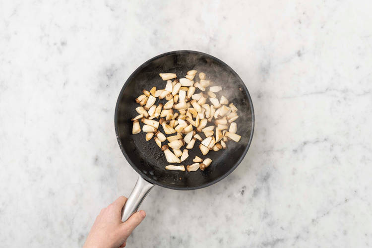 Pilze & Pasta vollenden