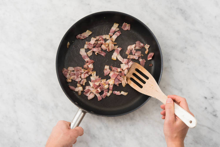 Speck anbraten