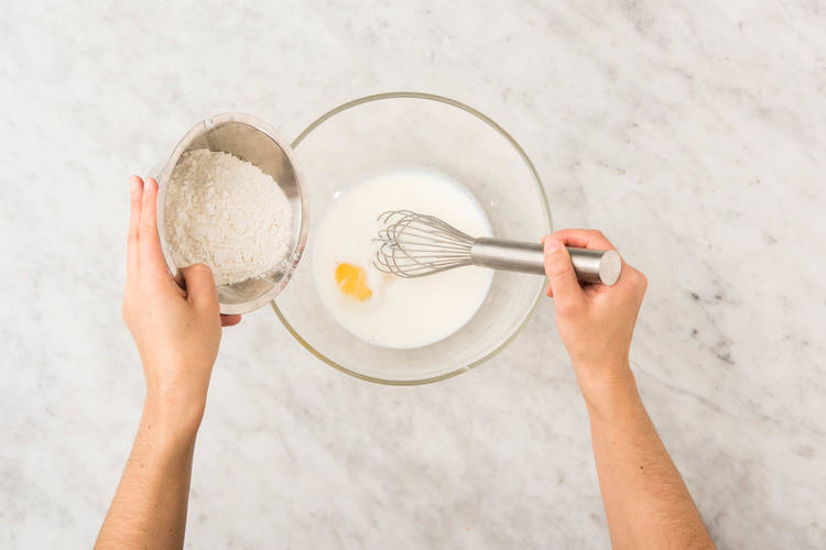 Pfannkuchenteig zubereiten