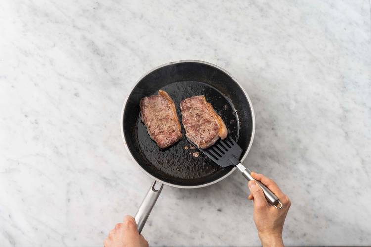 Cook the Steaks