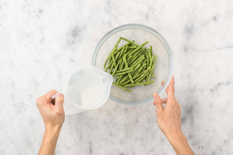 Förbered grönsaker