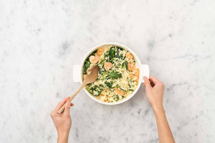 Bland risotto