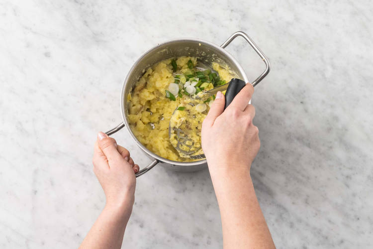 Préparer la purée de pommes de terre