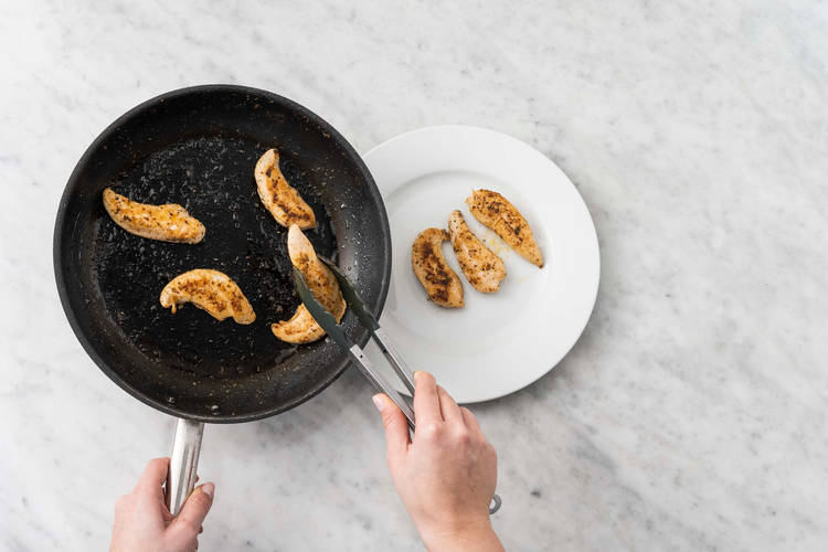 Faire cuire le poulet