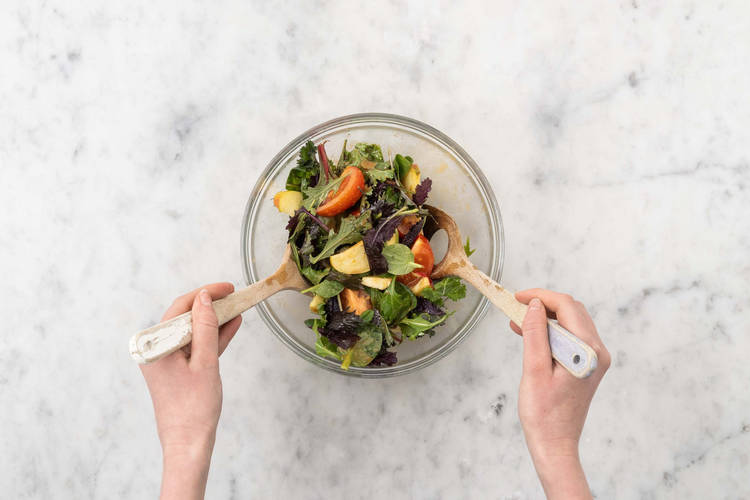 Faire la salade