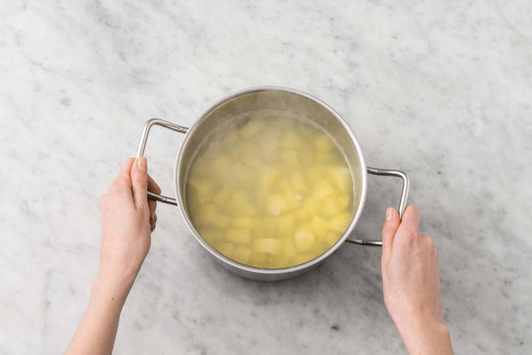 Cuire les pommes de terre