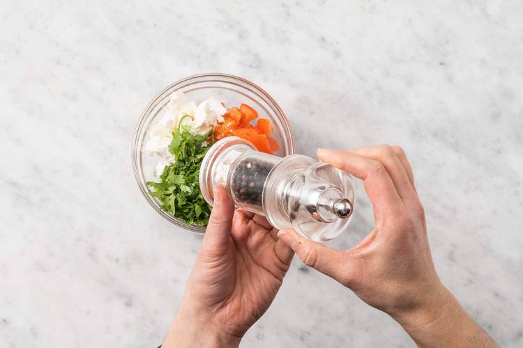 Préparer la salsa
