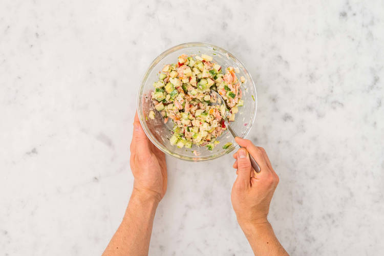 Salade maken
