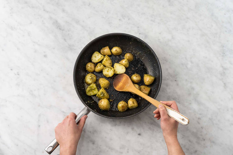 Poêler les grenailles