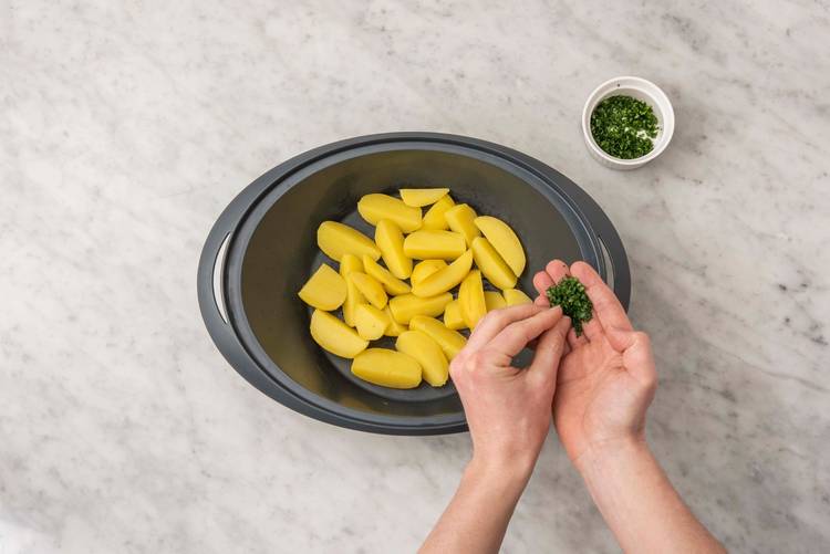 Kartoffeln vollenden