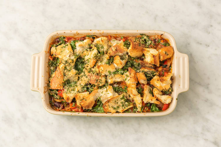 Gratinera grönsaker