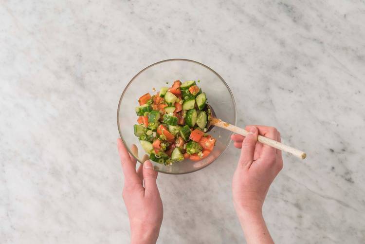 Make the salad