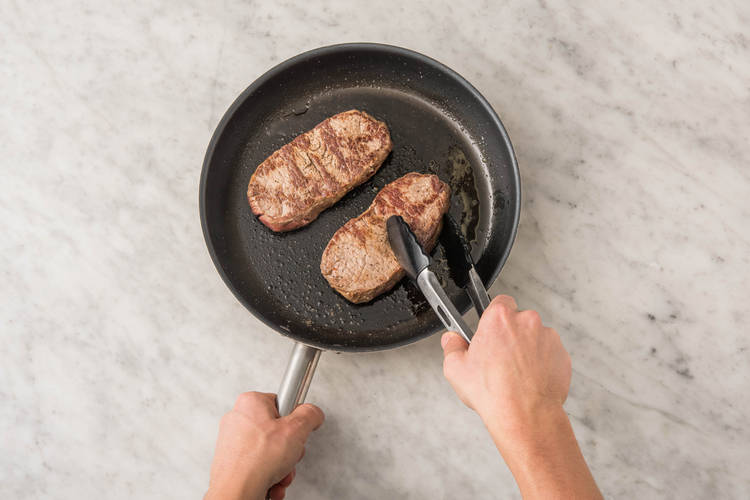 Cook the Steaks!