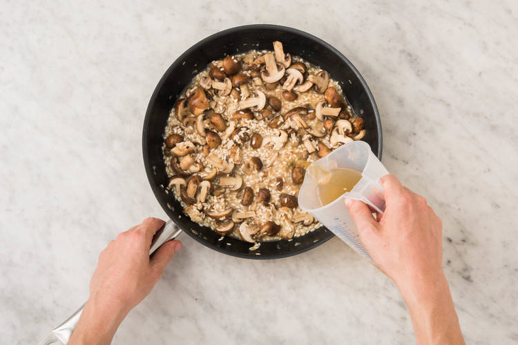Apprêter le risotto
