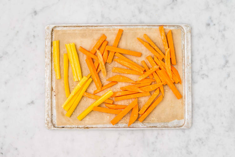 Préparer les frites