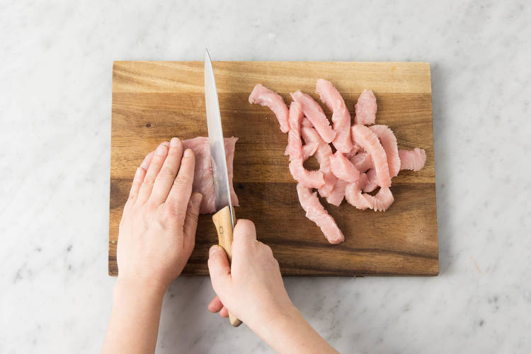 Fleisch vorbereiten
