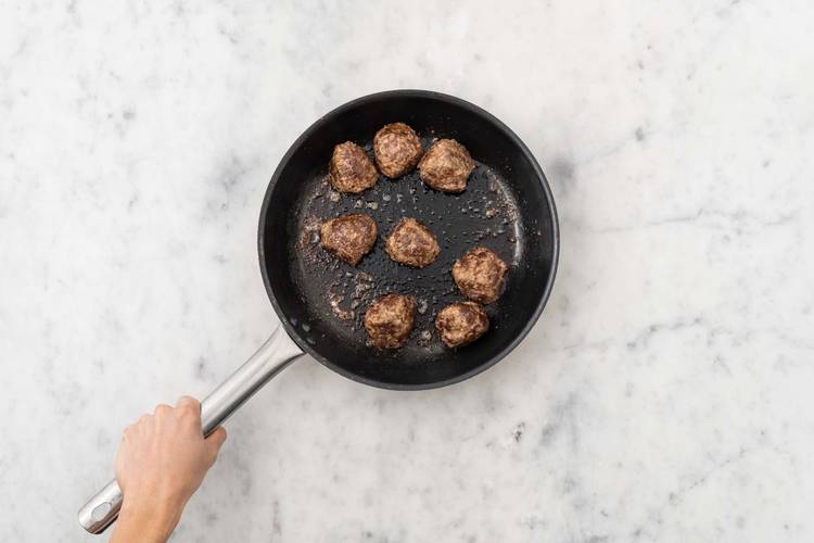 Fry the Meatballs