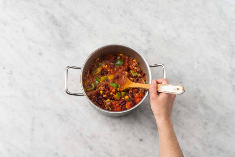Cook chili