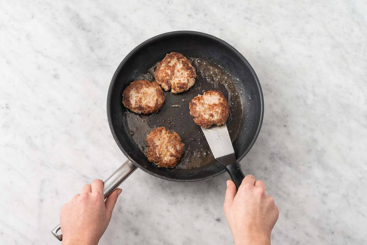 Faire cuire les galettes