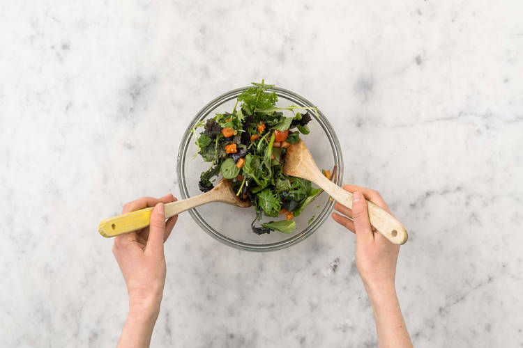 Assaisonner la salade
